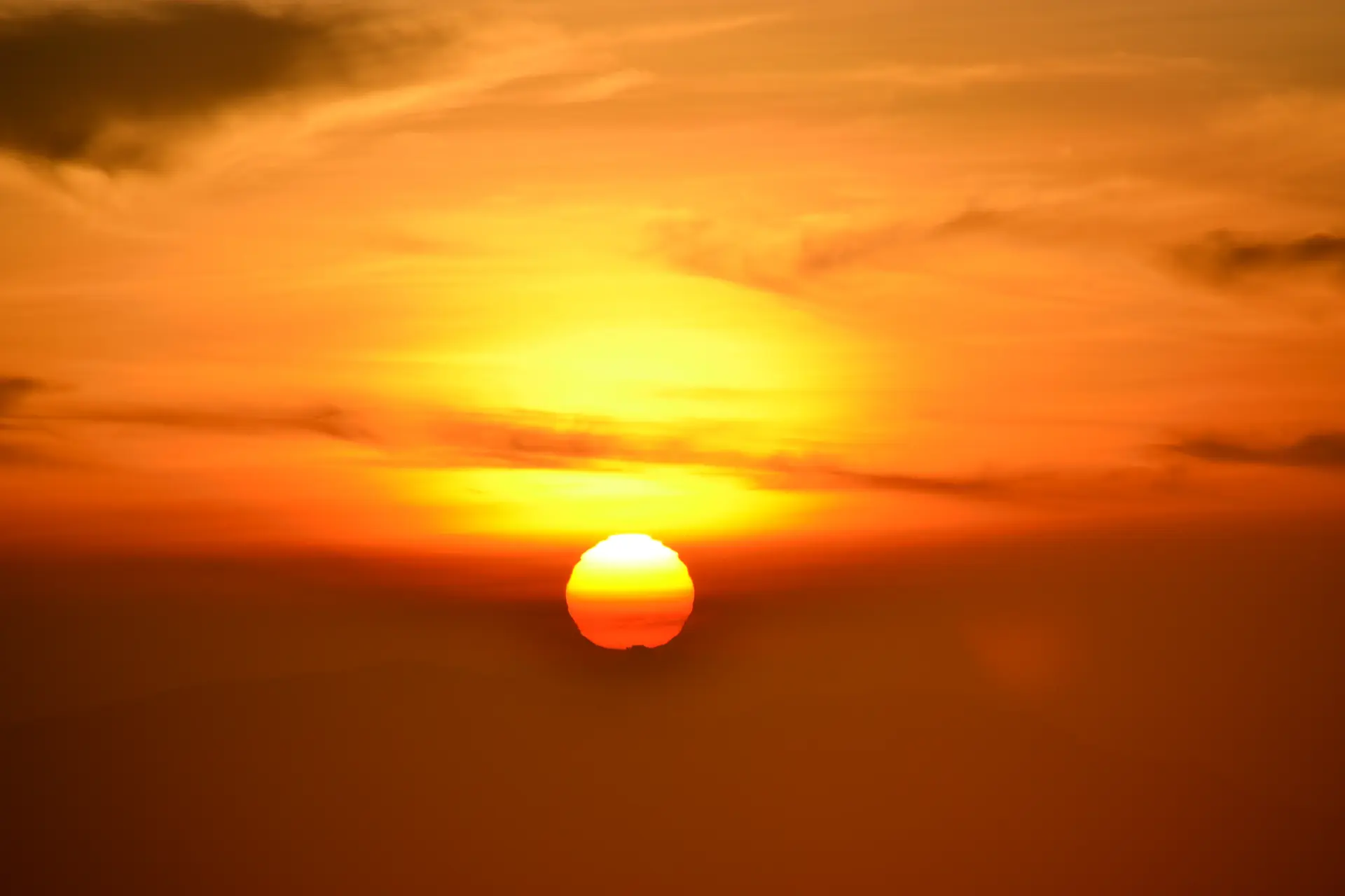Sri Lanka Sunset Over the Ocean